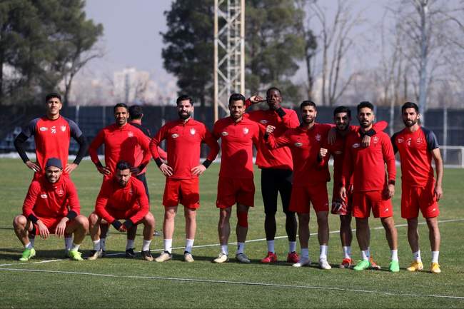 گزارش تصویری: تمرین سبک پرسپولیس قبل از بازی با چادرملو