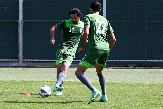 گزارش تصویری اولین جلسه تمرین تیم ملی پیش از مصاف با امارات