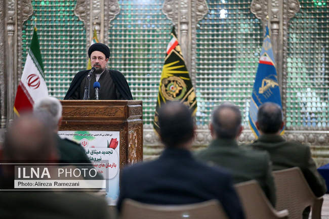 تجدیدمیثاق فرماندهان و کارکنان نیروهای مسلح با آرمان‌های امام خمین