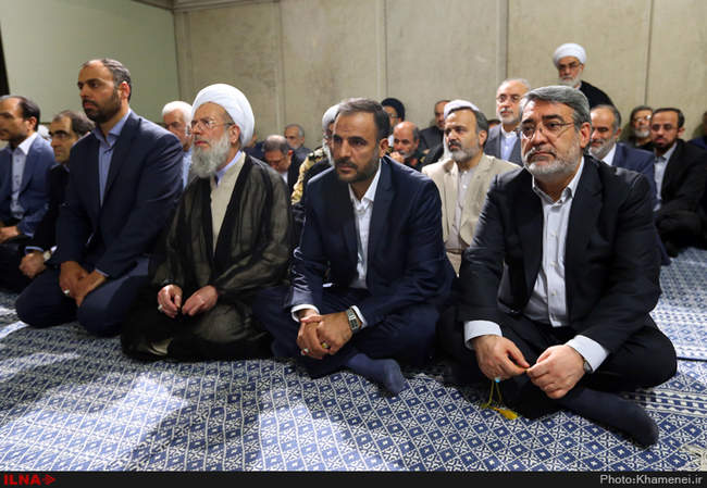 دیدار مسئولان نظام با رهبر انقلاب اسلامی