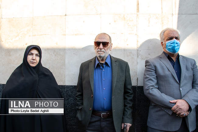 تشییع پیکر شهید گمنام در وزارت فرهنگ و ارشاد اسلامی