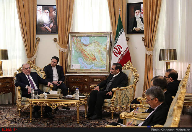 دیدار علی شمخانی با وزیر امور خارجه آذربایجان