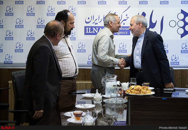 بازدید علی اصغرفانی وزیر آموزش و پرورش از ایلنا