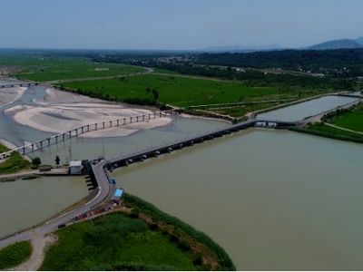 آبگذاری کانال چپ سد سنگر از فردا