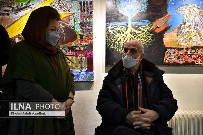 نمایشگاه نقاشی مسعود کیمیایی در گالری گلستان