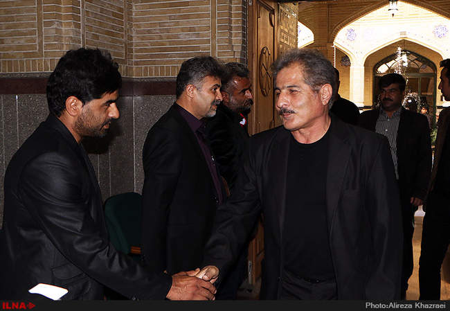 مراسم ترحیم هادی نوروزی کاپیتان تیم فوتبال پرسپولیس