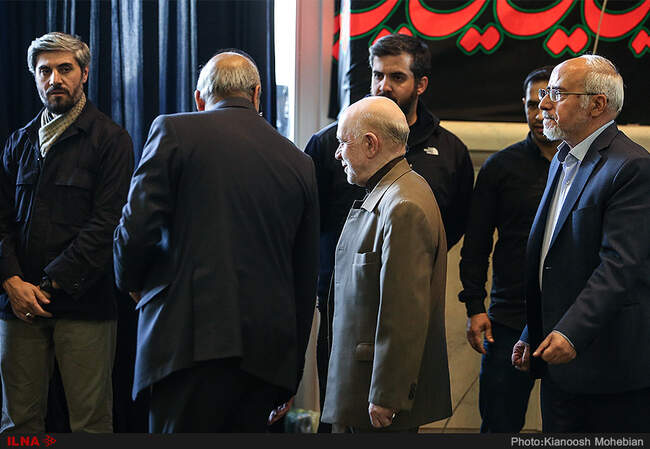 مراسم ترحیم پدر سردار سلیمانی