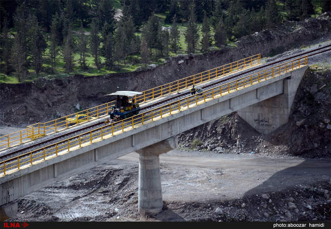 ورود اولین قطار به صورت آزمایشی به ایستگاه گیلان در روزهای آینده