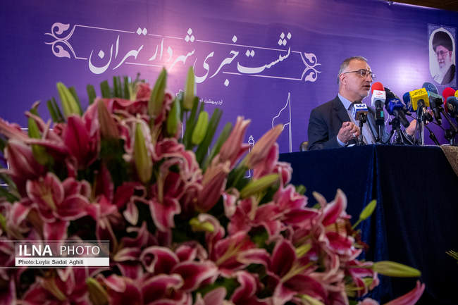 اولین نشست خبری شهردار تهران در سال ۱۴۰۱