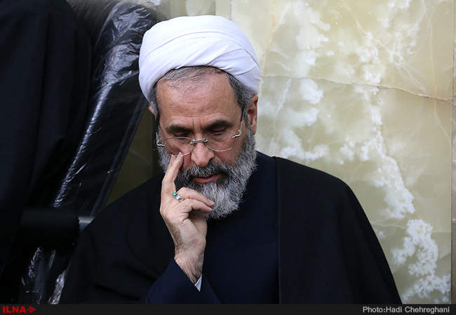 مراسم  هفتمین روز درگذشت مرحوم آیت الله العظمی سید عبدالکریم موسوی ا