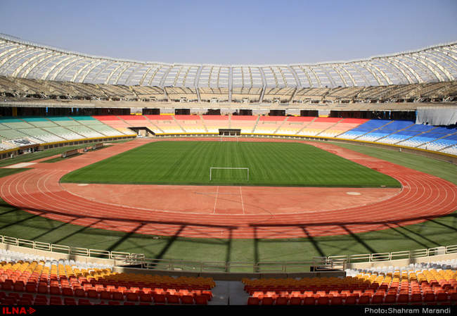 آماده سازی ورزشگاه نقش جهان برای روز افتتاحیه