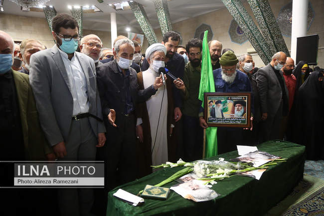 مراسم تشییع پیکر مرحوم استاد فاطمی نیا