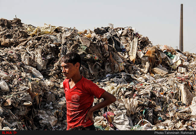 زندگی در میان زباله های گود محمود آباد