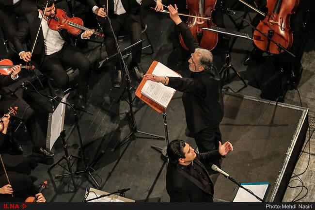 Concert by Iranian National Orchestra under the leadership of Fereydoun Shahbazian and Salar Aghili