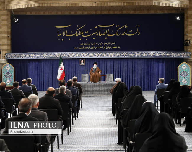 دیدار پرستاران و خانواده شهدای سلامت با رهبر معظم انقلاب