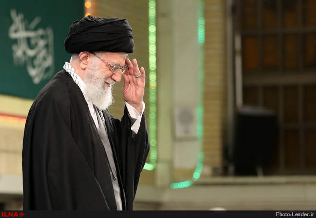 دیدار فرماندهان و کارکنان نیروی هوایی ارتش با رهبر انقلاب اسلامی