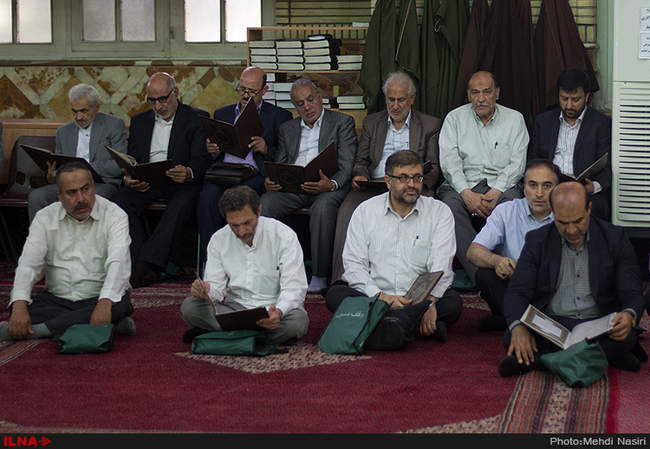  مراسم ختم خواهر اسدالله بادامچیان