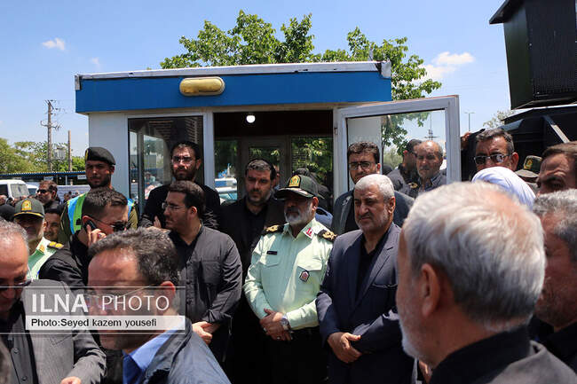 امام جمعه شهید تبریز در گلزار شهدا آرام گرفت