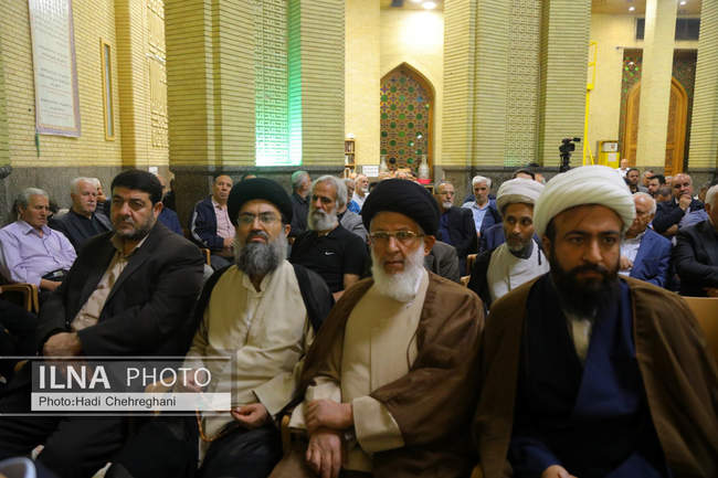 مراسم ختم همسر آیت‌الله سیستانی در تهران