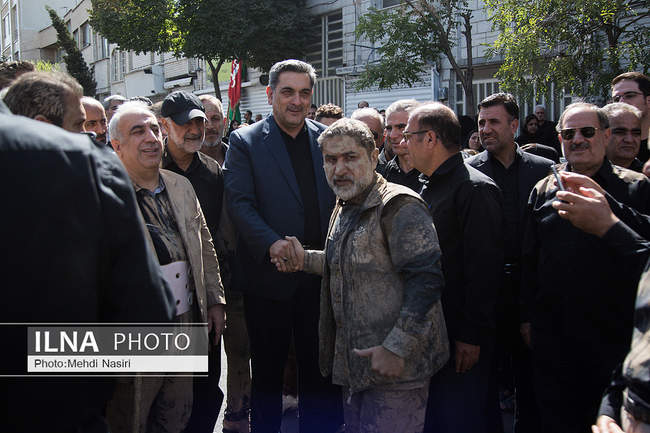 عزاداری لرستانی‎های مقیم‌ تهران در روز عاشورا