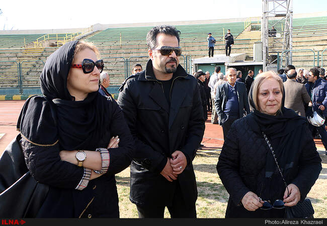 تشییع پیکر همایون بهزادی