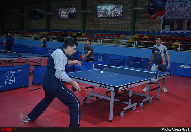 مسابقات تنیس روی میز و تیراندازی اصحاب رسانه استان قزوین 