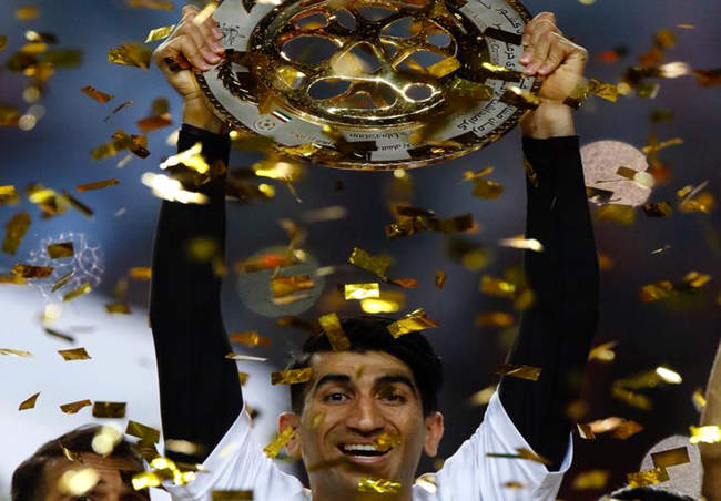 جشن قهرمانی پرسپولیس در جام حذفی (تصاویر)