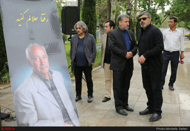 گزارش تصویری از مراسم تشییع پیکر نقی سیف‌جمالی 