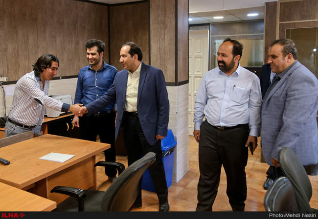 بازدید حسین انتظامی معاون امورمطبوعاتی و  اطلاع رسانی  وزارت ارشاد ا