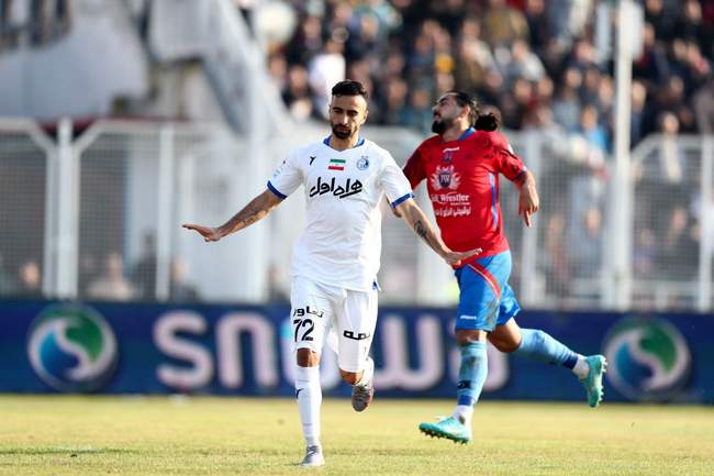 گزارش تصویری بازی نساجی و استقلال تهران