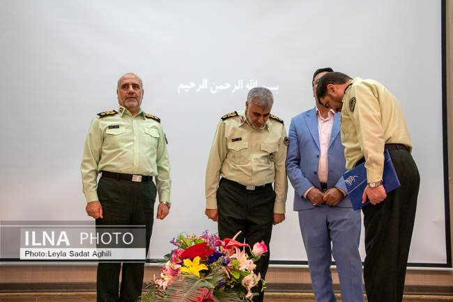 برگزاری مراسم تودیع و معارفه رییس پلیس آگاهی تهران