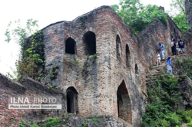  نماهایی از قلعه رودخان در استان گیلان