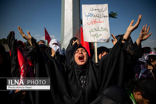 مراسم تشییع پیکر مطهر رهبر شهید انقلاب / 7