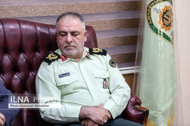 حضور وزیر صمت در کلانتری 107 فلسطین به مناسبت هفته نیروی انتظامی