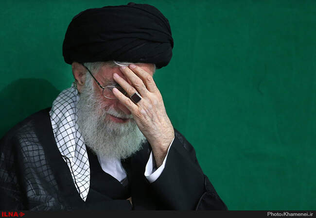 عزاداری شب تاسوعا در حسینیه امام خمینی