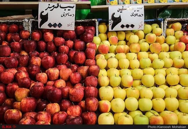 حال و هوای خرید شب یلدا در تجریش