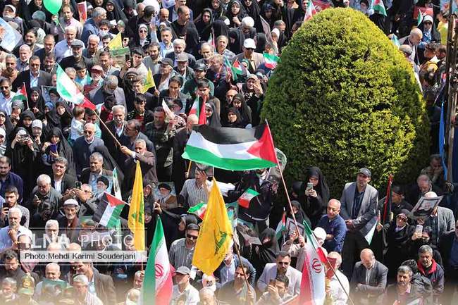 راهپیمایی روز قدس در اصفهان