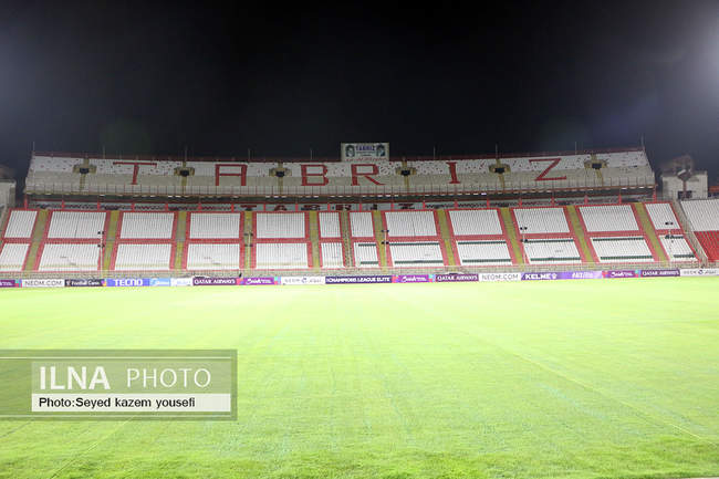 بازدید اصحاب رسانه از آخرین وضعیت استادیوم یادگار امام تبریز